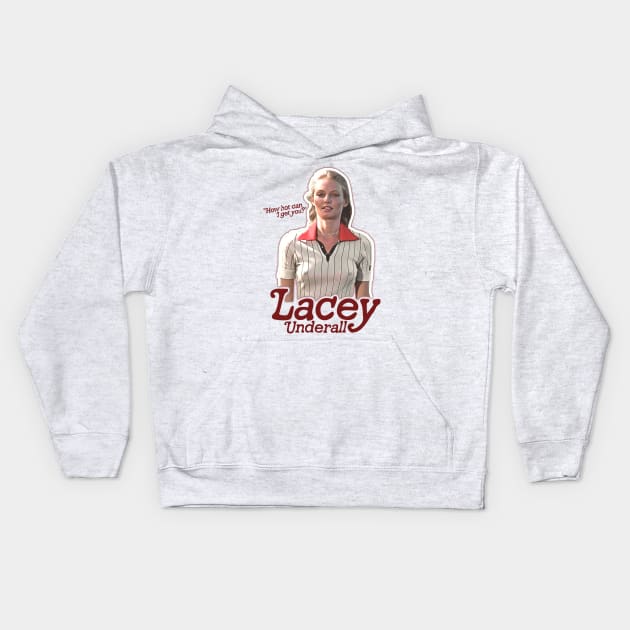 Lacey Underall How Hot Caddyshack Fan Art Kids Hoodie by darklordpug